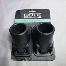 Bote Fishing ~ Slide-In Aero Rac Receivers ~ 2 Pack Black Original Package picture