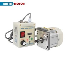 『US』AC110v with Threaded Shaft Brushless Servo Motor +Servo  Speed Controller picture
