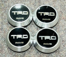 RAYS TRD Center Caps 4 Set Used From Japan picture