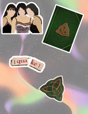 Charmed 4pc TV Sticker Pack picture