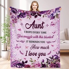 Aunt Gifts Blanket 40