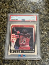 Michael Jordan 1988 88-89 fleer #17 Psa 6 picture