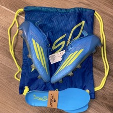 ADIDAS F50 Elite FG Soccer Cleats Lucid Blue Solar Yellow (JR6450) Men Size 7.5 picture