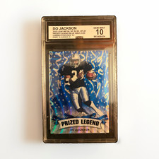 Leaf 2023 Metal Bo Jackson CCG 10 Lot (2) Prized Legend PL-01 ELE-01 picture
