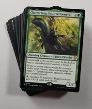 MTG 60 Card Modern Black Green Chatterfang Squirrel General Deck picture