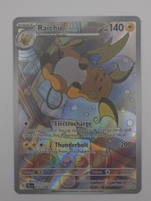 Raichu 211/193 Illustration Rare Paldea Evolved Pokemon  picture