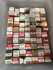 Vintage RCA Vacuum Tube Lot of 49- Untested In Boxes Sylvania GE RCA Dumont picture
