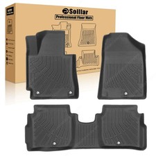 Fits 2014-2018 Kia Forte Sedan Front+2nd 4Door TPE Floor Mats Liners Waterproof picture