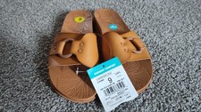 NEW Womens SIZE 9 REEF SLIDERS Sandals CUSHION SOHO CRUZ SQUEEZE ME COMFORTABLE picture