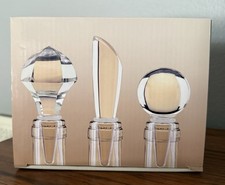 NIB Lenox Tuscany Classics Crystal Bottle Stoppers #823676 Great X-mas Gift picture