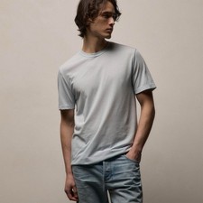 James Perse CLEAR JERSEY CREW Size 2/M picture