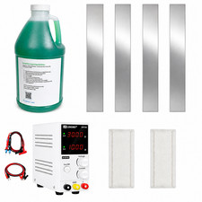 Professional Nickel Brush Plating Kit - 1 Gallon System with Power Supply picture