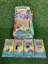 BOX FRESH Pokemon 1st Edition Gym Heroes Booster Pack FACTORY SEALED WOTC picture