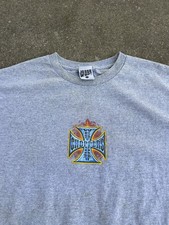 Choppers 2000s Vintage Flame Short Sleeve T-Shirt West Coast Choppers Flame 2xl picture
