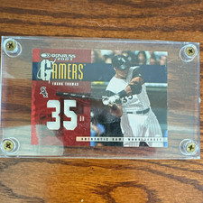 Donruss 2003 Gamers Frank Thomas #G-40 Position /100 White Sox Memorabilia picture