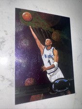 Anfernee Hardaway - 1997-98 Skybox Metal Universe Foil Base #45 - Orlando Magic picture