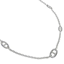 HERMES Farandole Chaine d'Ancre Necklace Long 31.5