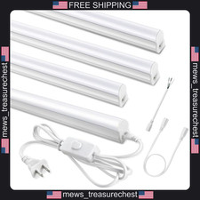 LED Shop Lights 4FT 20W 2300lm 6500K, Linkable Garage & Workshop Lighting 4 Pack picture