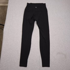 Lululemon Leggings Womens 6 Black High Rise 28