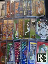 Football NFL - 100 Card Lot - Rookies, Parallels, Memorabilia, Autos, Numbered picture