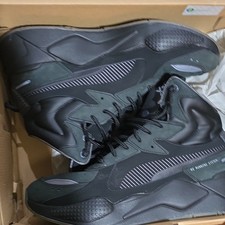PUMA RS-X Mid S.Militia Men’s Mid Top Nubuck Sneakers Black/Green 380414-01 picture