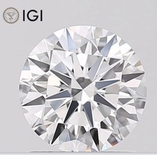 2.25 Ct Round Cut IGI Certified Lab Grown CVD Diamond E Color VS1 Clarity Stone picture