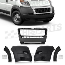 3PC For 2018-2022 Ram Promaster 1500 2500 3500 Front Bumper Covers W/Side Flares picture