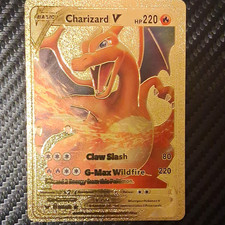 Pokemon TCG Charizard V 79/73 Champions Path Secret Rare Holo Full Art EN 220HP picture