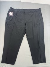 Ava & Viv Womens Pants Black Solid Plus 4X Polyester Blend Pull On Stretch NWT picture
