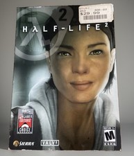 Half-Life 2 (PC CD-Rom, 2004) Alyx Cover Variant Complete 5 CD’s In Box picture