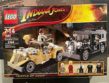 LEGO Indiana Jones Shanghai Chase 7682 Temple of Doom 244 pcs sealed box picture