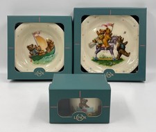 NIB Lenox 3 Piece China Bears Collection Child's Dinnerware Plate Bowl &Mug VTG picture