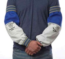 Tillman 9215 Goatskin Leather Flame Retardant Protective Welding Sleeves 1 PR picture
