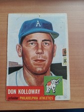 1953 Topps - Don Kolloway #97 Bio Information in Black picture