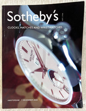 Sotheby's Amsterdam Clocks, Watches and Wristwatches 2004 Auction Catalog picture