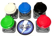 400 AMP HUBBELL SERIES 16 CAMLOCK DEVICES SET PANEL STR RECEPT NON-MET COVERS picture