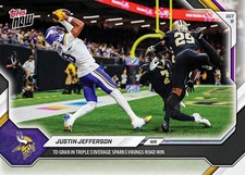 *PRE SALE* Justin Jefferson - 2026-27 NFL Topps NOW® - Card 54 picture