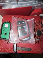2019-2023 DODGE CHALLENGER CHARGER SRT RED FULL HP REMOTE KEY FOB  UNLOCKED OEM picture