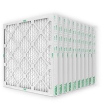 20x25x2 MERV 8 Pleated AC Furnace Air Filters. 10 Pack picture