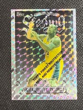 1996-97 Topps Finest #289 Shaquille O'Neal Silver Refractor W/ Peel Sterling picture
