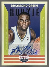 Draymond Green 2012-13 Panini Past & Present Signatures RC Auto Warriors #171 picture