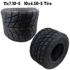 5''Racing Go Kart Buggy ATV Quad Bike Tire Front Rear 10X4.50-5 11x7.10-5 Trike picture