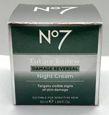 No7 Future Renew Damage Reversal Night Cream 1.69 fl oz NEW picture