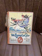 L. Frank Baum The Emerald City of Oz Hardcover Illustrated John R. Neill picture