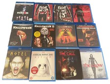 Horror Blu-Ray Lot 12 Halloween Friday the 13th Scream American Horror Story Etc picture