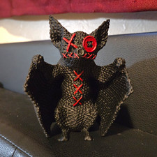 3D Bat Figurine Desk Accessory Halloween Decoration Spooky Vibe picture