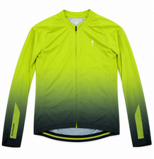 Specialized Men's SL Air Jersey LS HyperViz Size Medium Green/Yellow picture