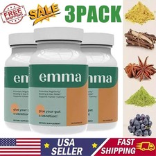 1-3 Pack Emma Gut Health Supplement 180 Capsules for Bloating Relief & Leaky Gut picture