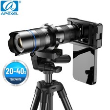 APEXEL HD 20-40x Long Range Monocular Zoom Telephoto Lens With Tripod for Phones picture