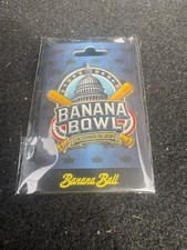 2026 BANANA BOWL BALL SAVANNAH BANANAS DC BASEBALL EXCLUSIVE LOGO PIN 10/10/2026 picture